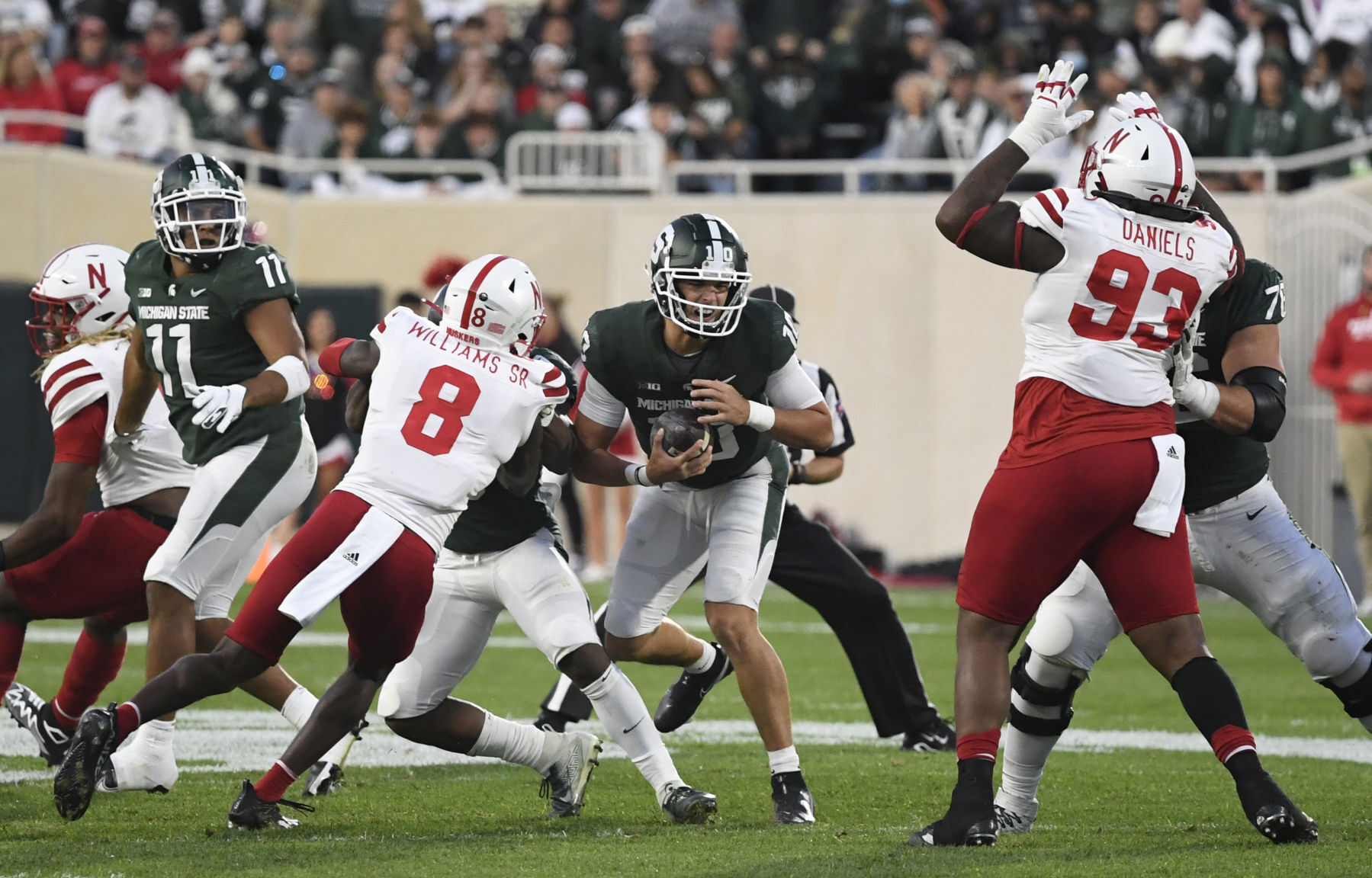 Nebraska vs. Michigan State, 9.25